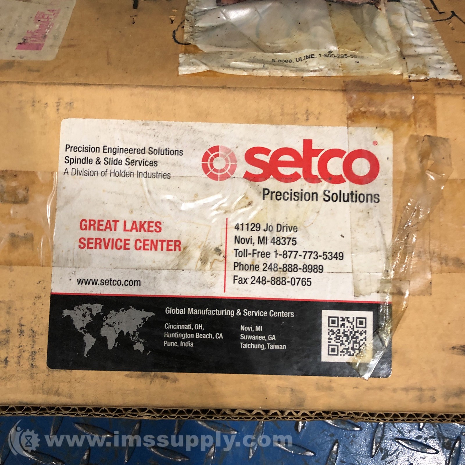 Setco 000-618-749 Draw Bar Assembly FNOB