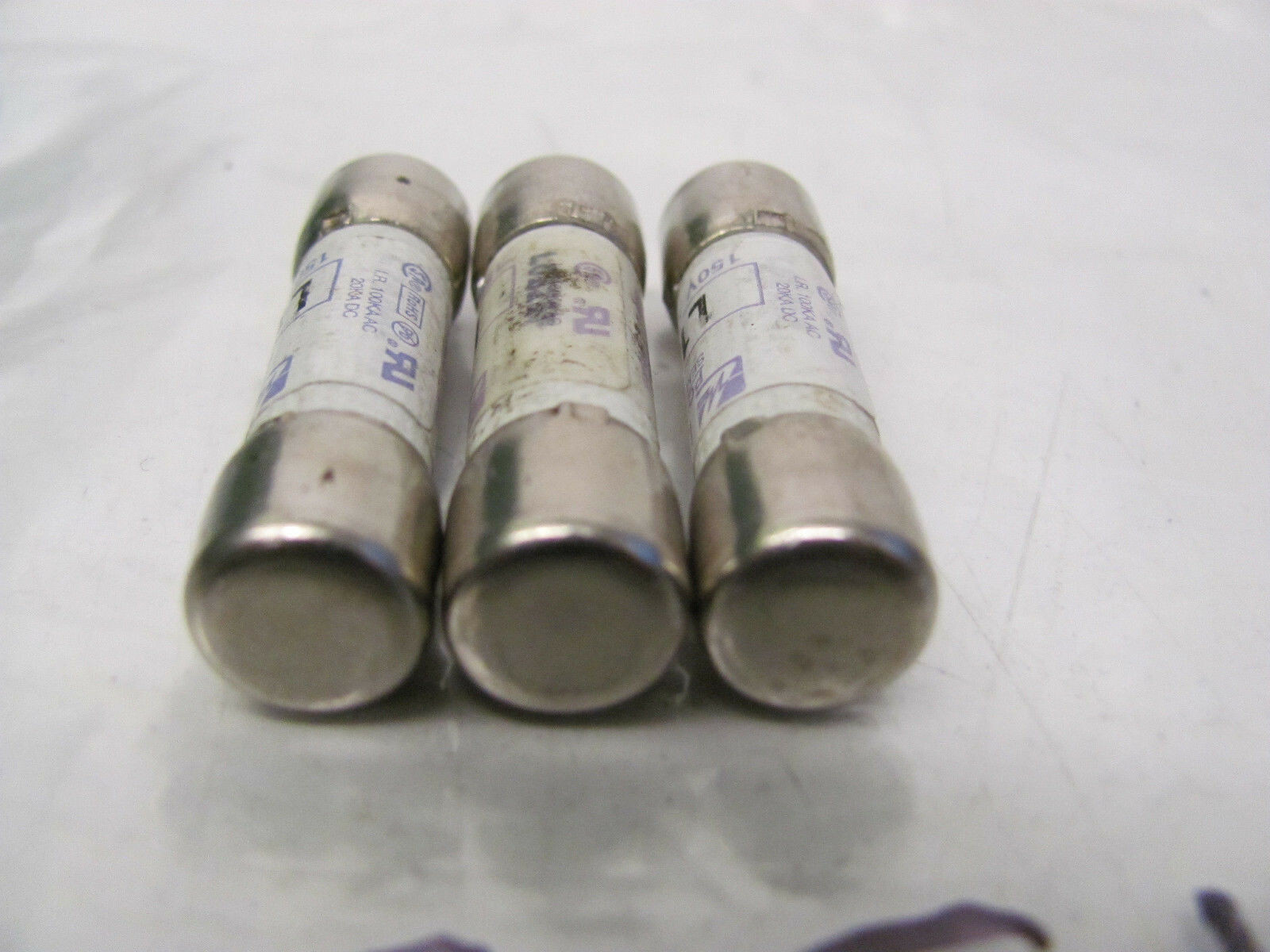 LOT OF 3 LITTELFUSE SEMICONDUCTOR FUSES L15S-30 150V 30A
