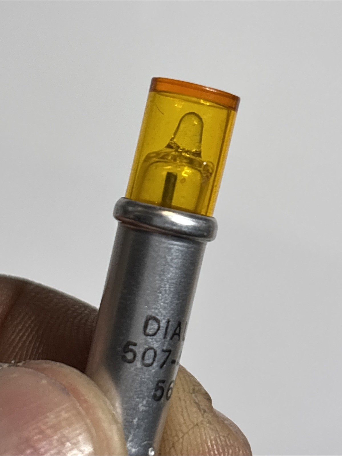 Dialco Range indicator light Orange Color 507-4537 56k vintage bulb (b3)