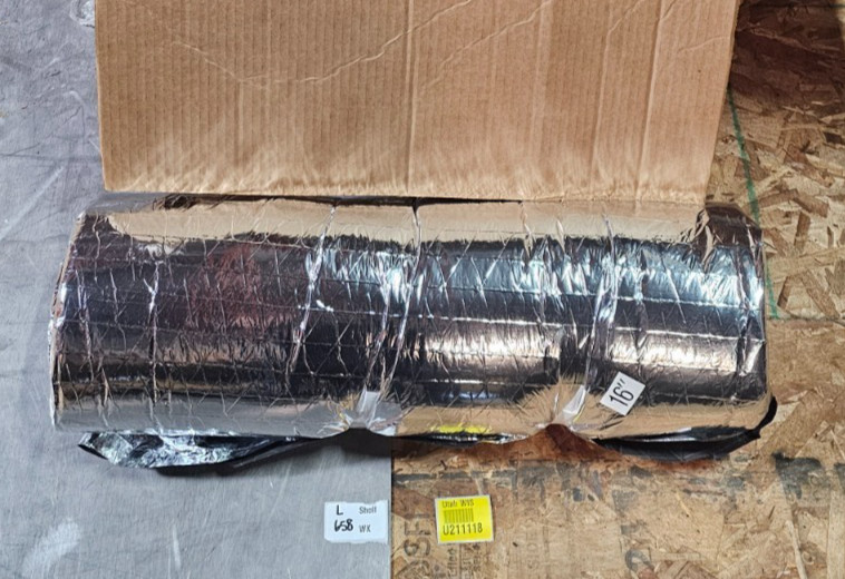 Atco R6 Insulated Flexible Duct Pipe Sleeve 16″ x 5′ Fiberglass Insulation