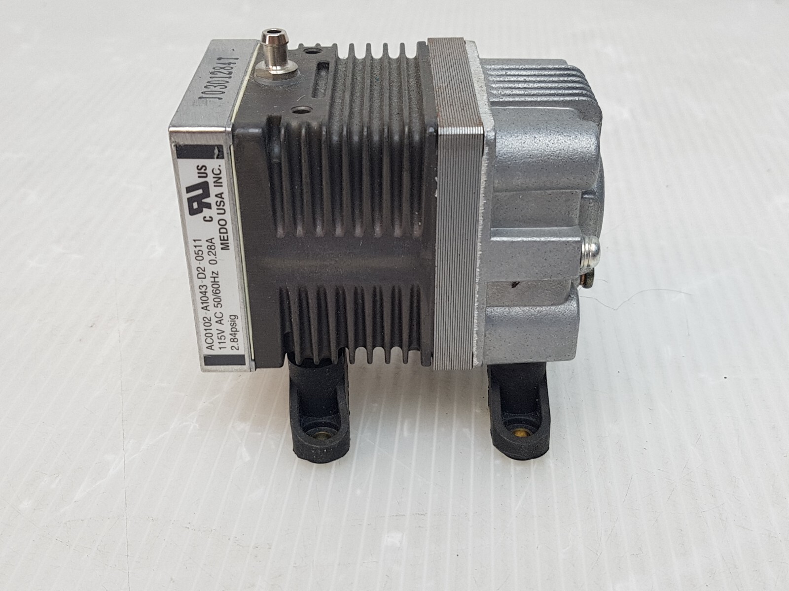 LUMENIS MEDO Vacuum Pump AC0102-A1043-D2-0511 115V 0.28A 50/60Hz