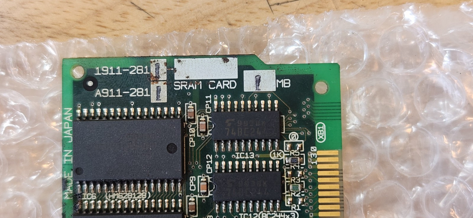 Okuma E4809-436-091-A OPUS7000 SRAM Card,1MB A911-2811