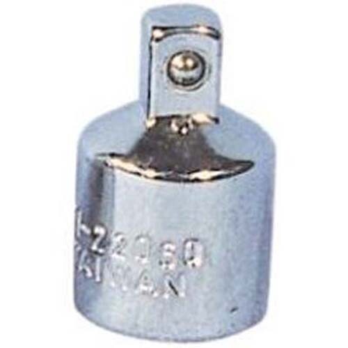 K Tool 22050 Chrome Adapter, 1/2″ Female to 3/8″ Male