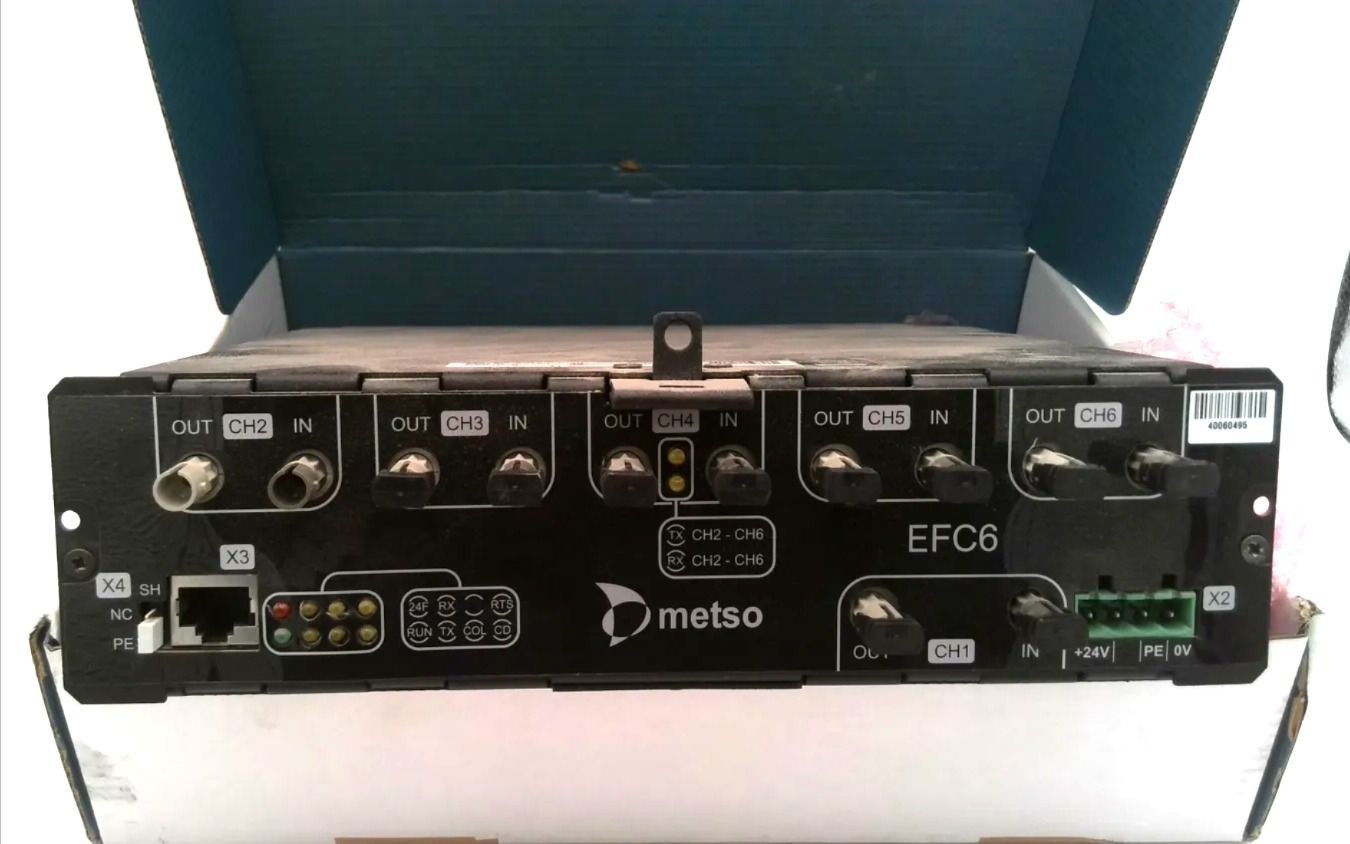 METSO AUTOMATION D201070 CONVERTER ETHER NET TO FIBER FIELD BUS