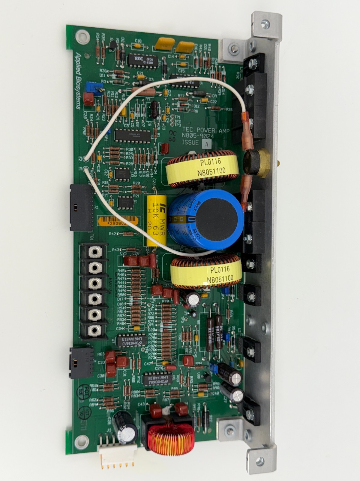 Applied Biosystems GeneAmp tec power supply board AMP N805-9024