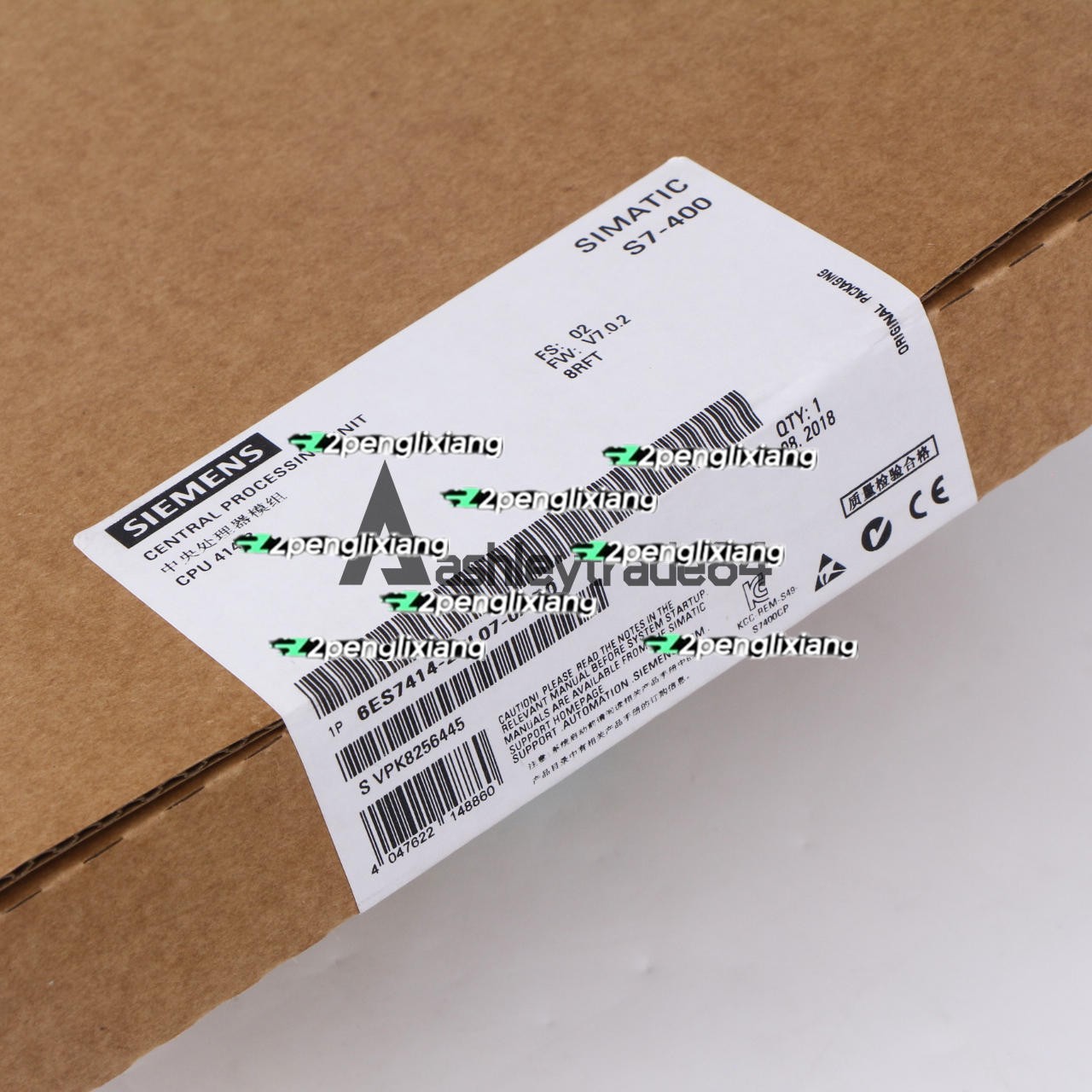 1PC NEW SIEMENS 6ES7414-2XL07-0AB0 6ES7 414-2XL07-0AB0