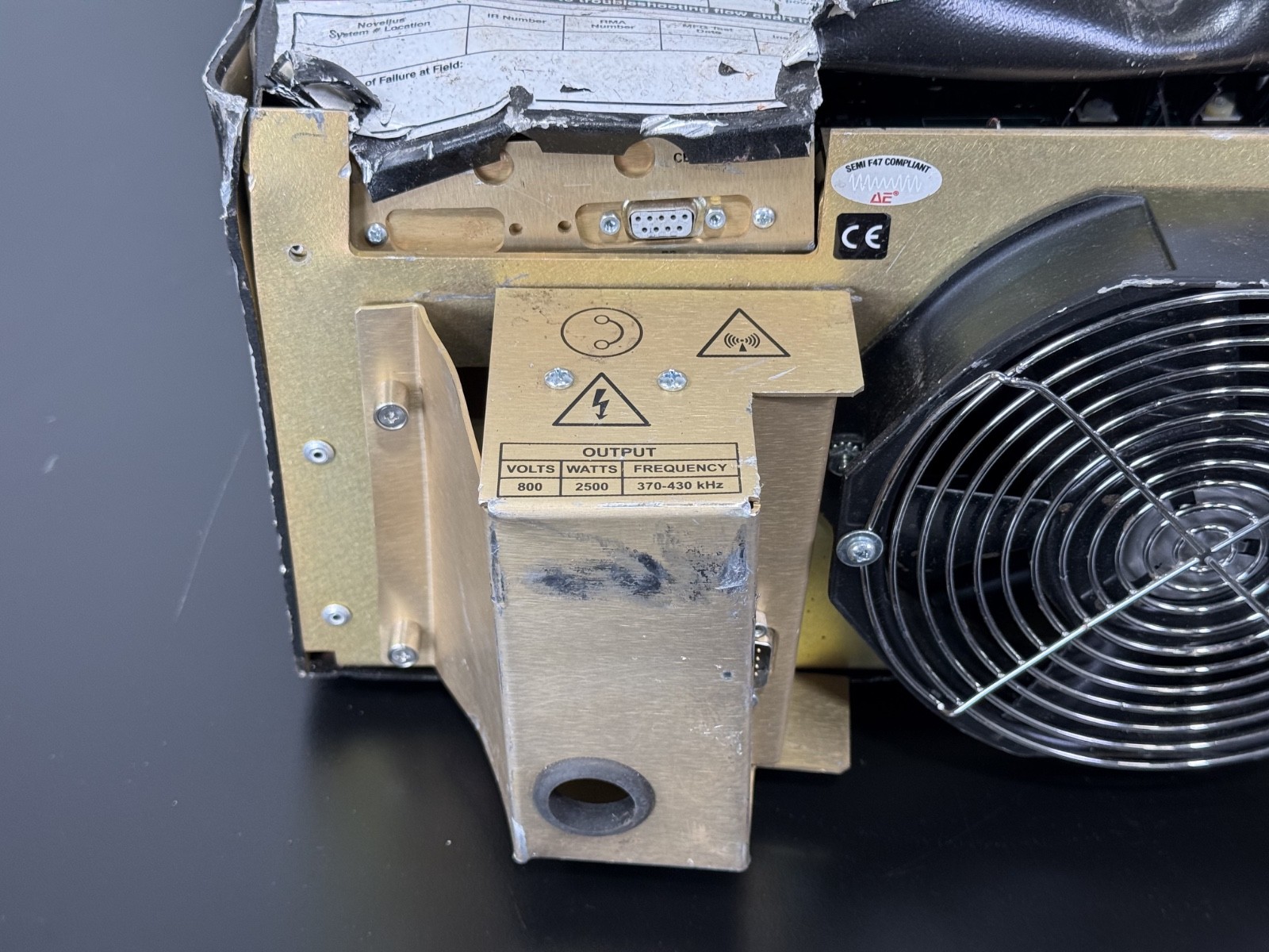 Advanced Energy PDX 2500 MF Generator 27-293721-00 Plasma Power Parts/Repair