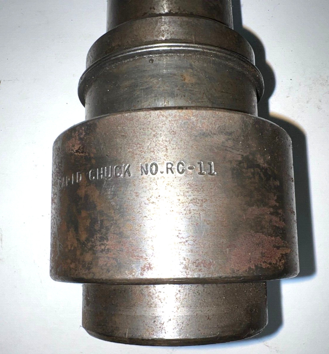 RAPID CHUCK MORSE TAPER ADAPTER RC-11 5MT 1-5/8″ BORE 9-1/2″ OAL