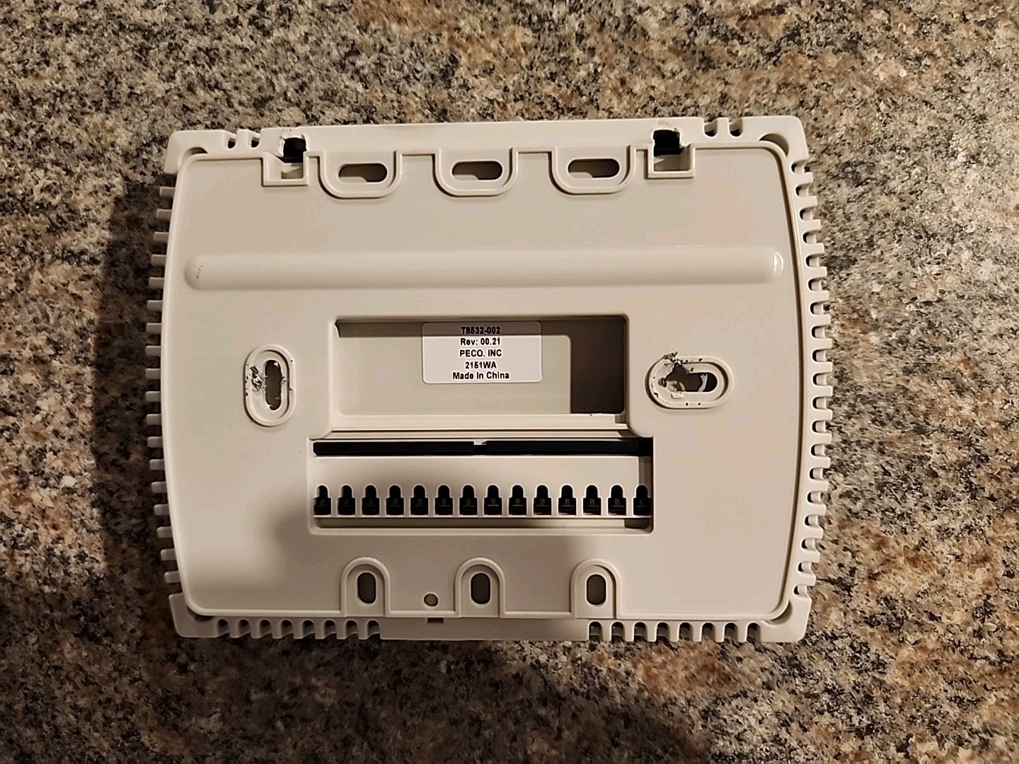 Thermostat, Peco T8532-002 Low Voltage 7, 5-2, 5-1-1 Programs, 3 H, 2 C,
