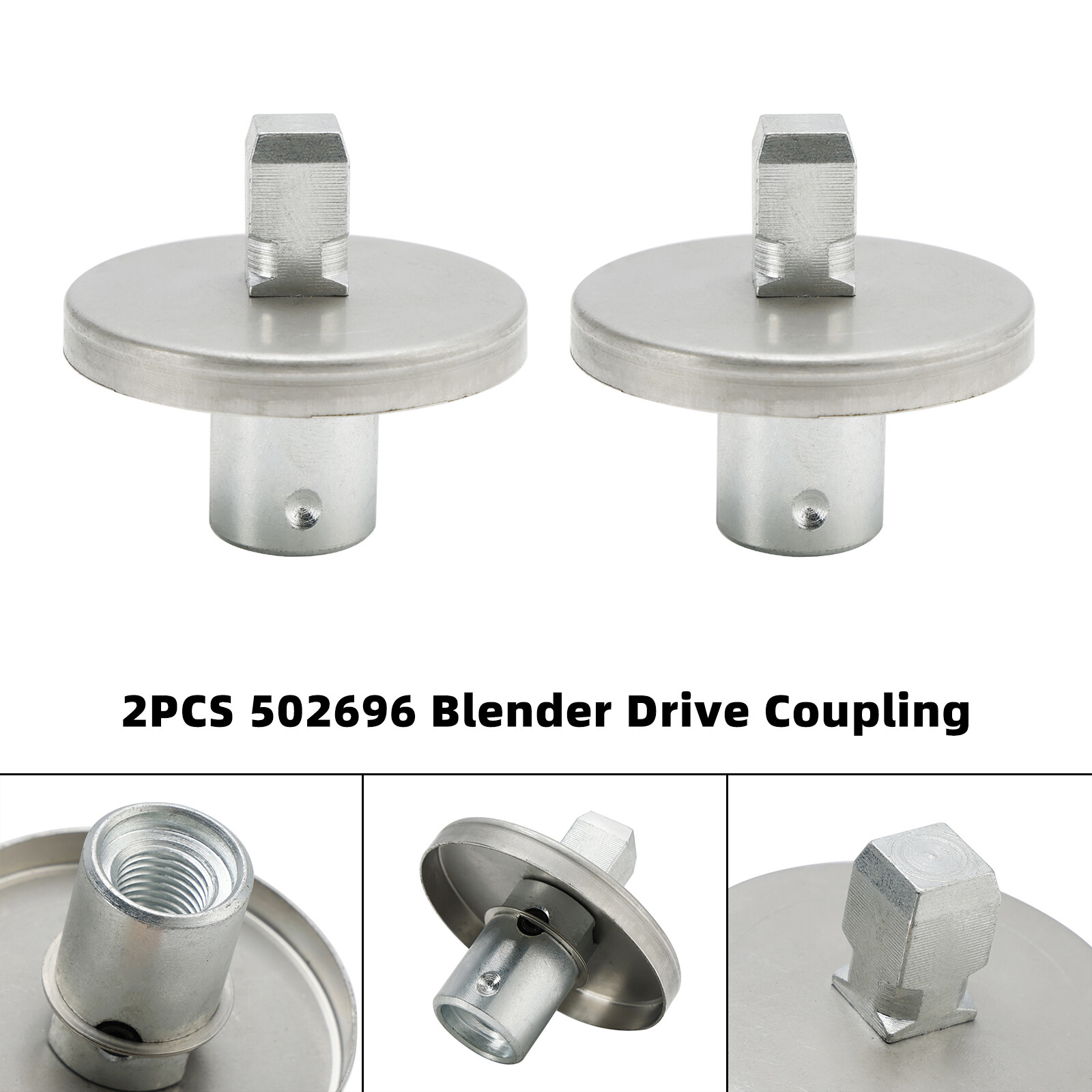 2PCS 502696 For Waring CB15 CB15T Commercial Gallon Blender Drive Coupling US
