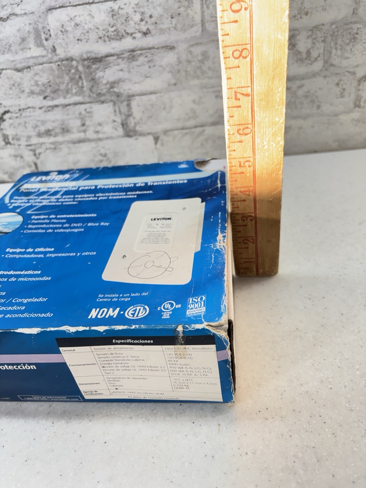 Leviton 51110 Residential Panel Surge Protection Device SPD Whole House 240V