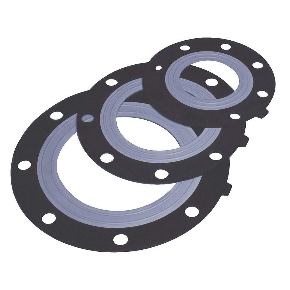 ASAHI 3113060 Flange Gasket,6″ Pipe Size,Bolt Holes,8 49FC74