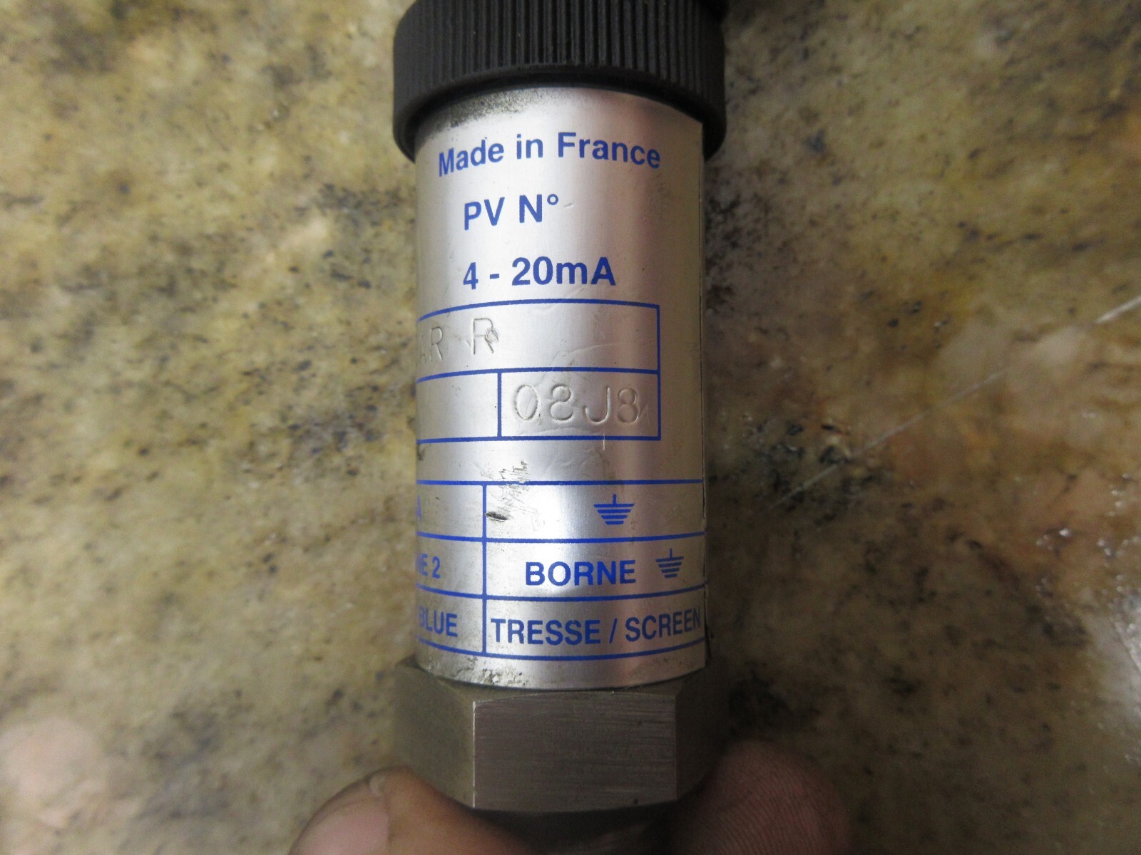 BOURDON-SEDEME TRANSMITTER E7 13 EM RATED 20 BAR 08J8 12 B BOSCH PVN 2 PIECES