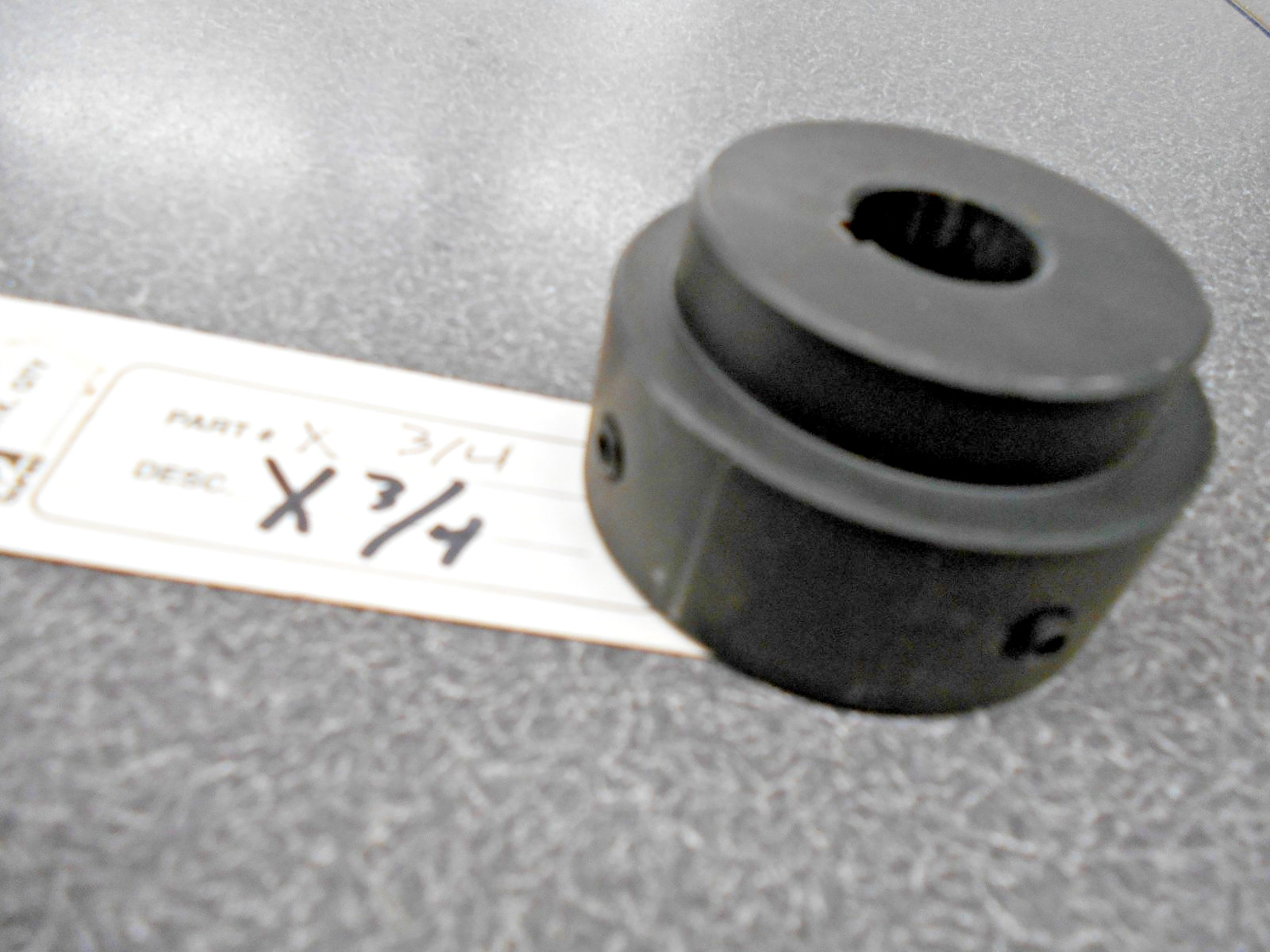 Weld-On Hub, Series X3/4. Round Bore. Burns/Tisco. NOS!