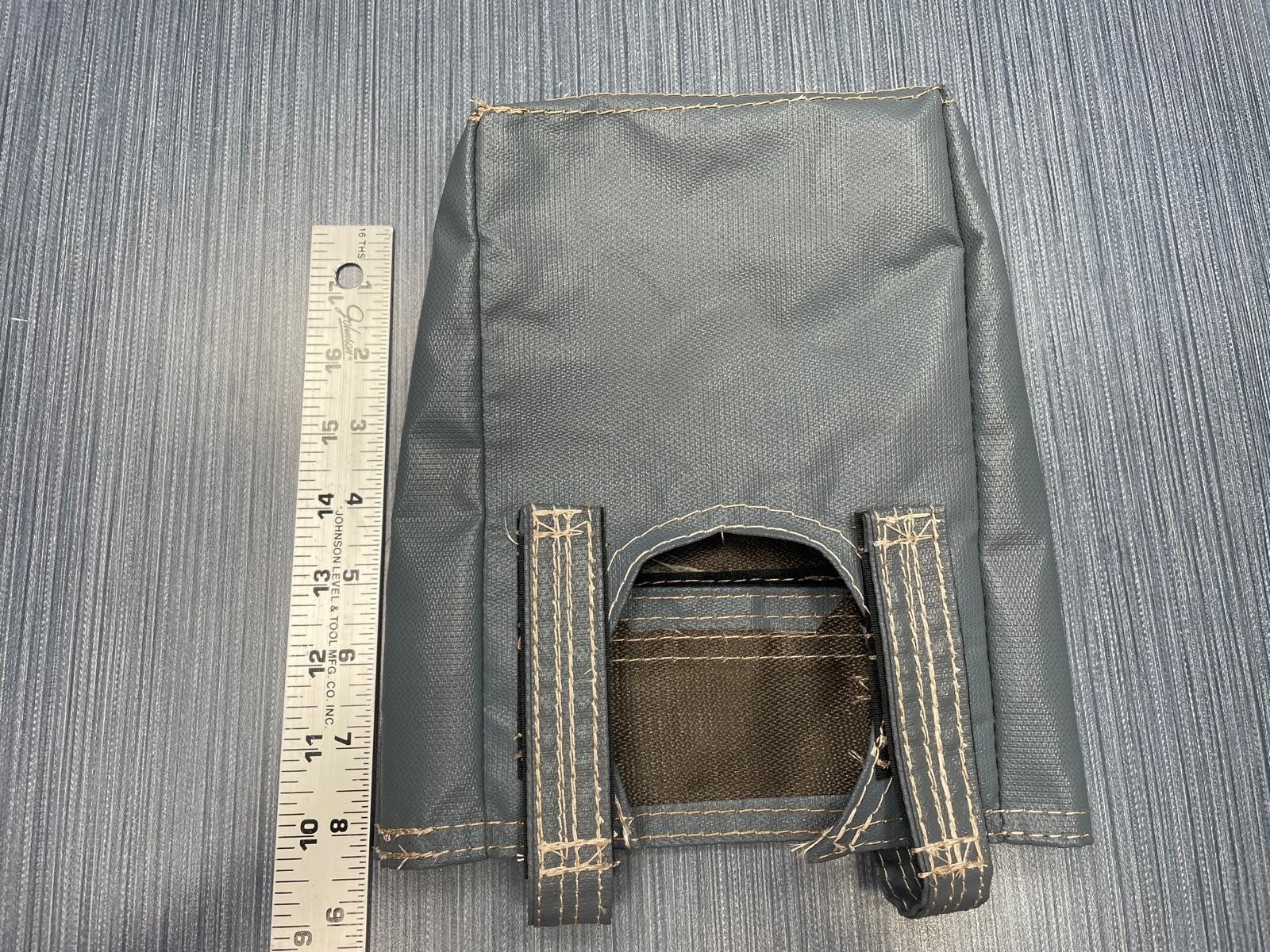 Gauge / Switch Cover Protector Hook & Loop Attachment & Opening