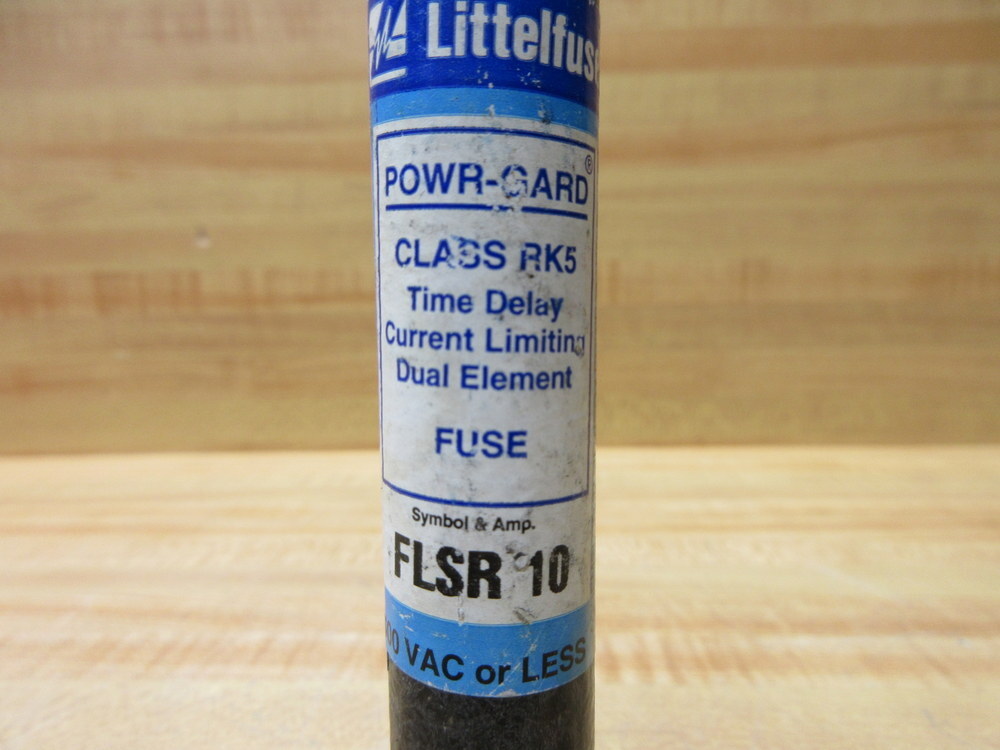 Littelfuse FLSR-10 Fuse Cross Ref 486L27, FLSR010 (Pack of 3)