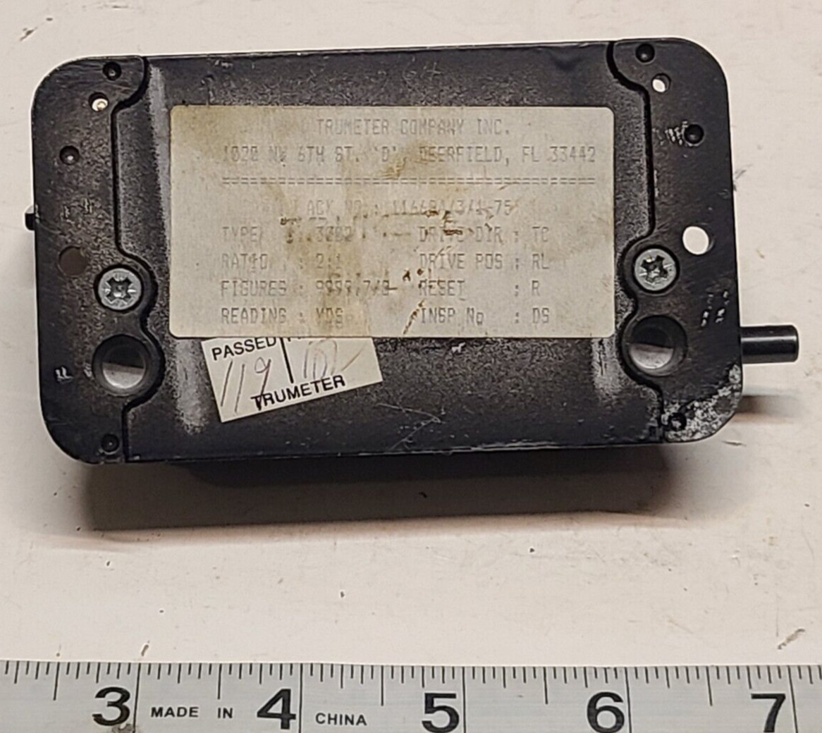 TRUMETER 3002 Type , 2:1 Ratio, Figs 9999, Acy No, 116684/3/1-75???