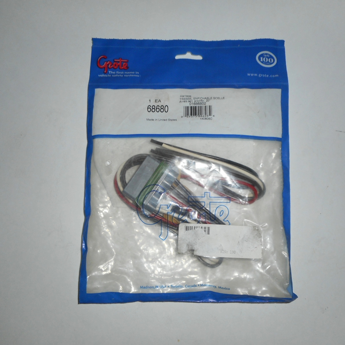 Genuine Grote 68680 20 Long Metric-Pack Sealed Pigtail Kit