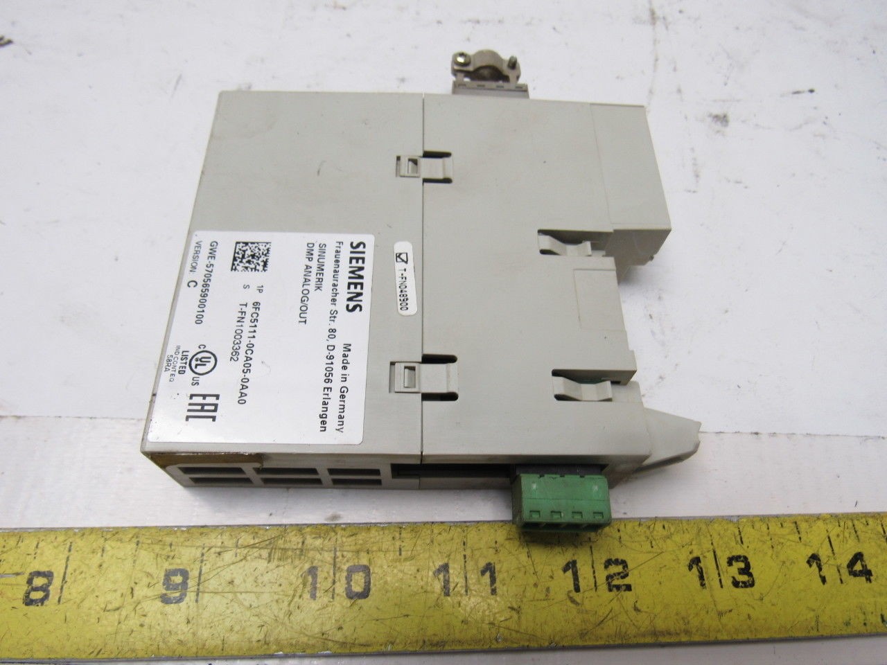 Siemens 6FC5111-0CA05-0AA0 Version C Sinumerik DMP Analog Output