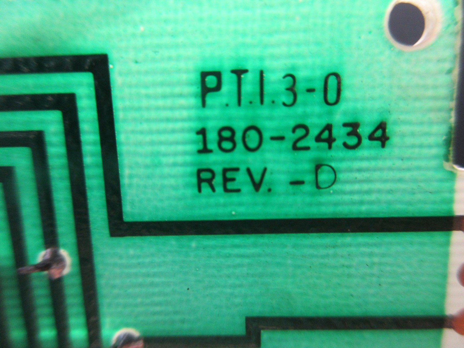 SCI CIRCUIT BOARD UNIT P.T.I 3-0 180-2434 REV.D