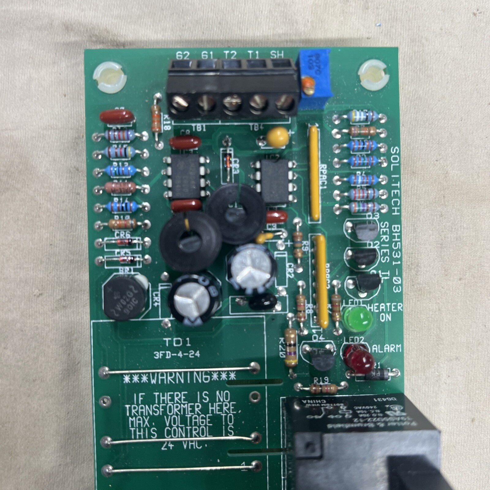 Solitech 550-TL-I045-PT Circuit Board BH531-03 BH531-03