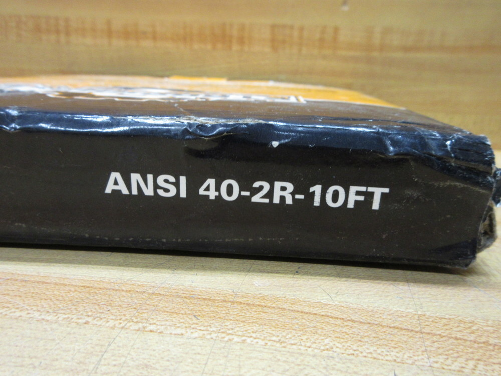 Stronghold 4133204 Fastenal Roller Chain 40-2R 10′ Length 40-2R-10FT