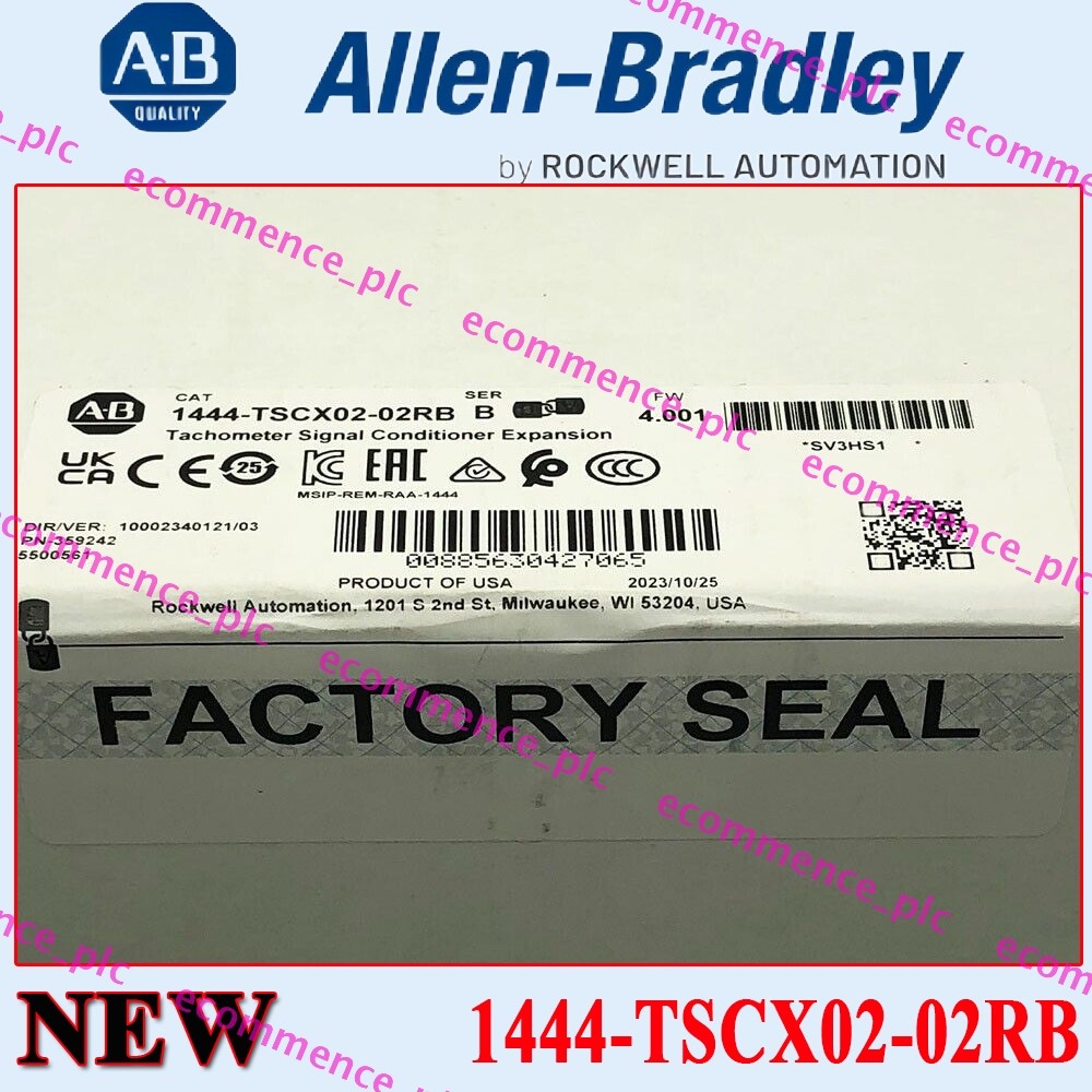 1444-TSCX02-02RB Tachometer Signal Conditioner Expansion New NEW PLC