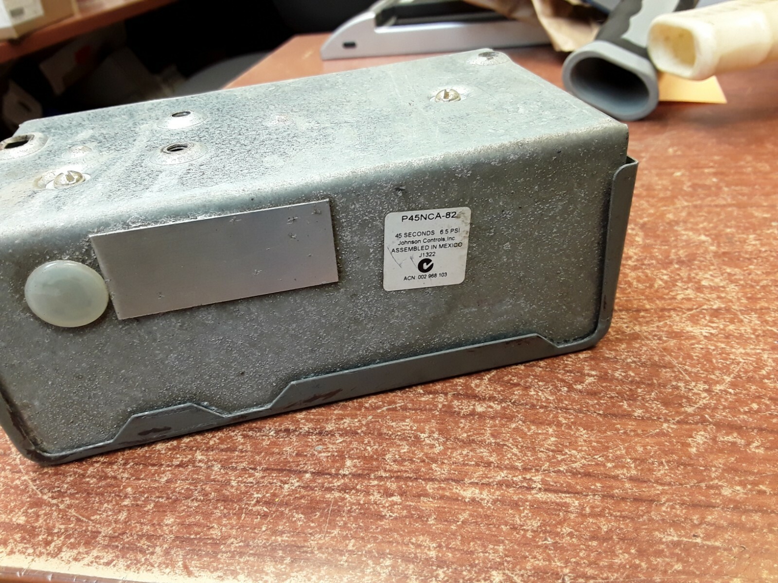 Johnson Controls P45NCA-82 Lube Oil Control