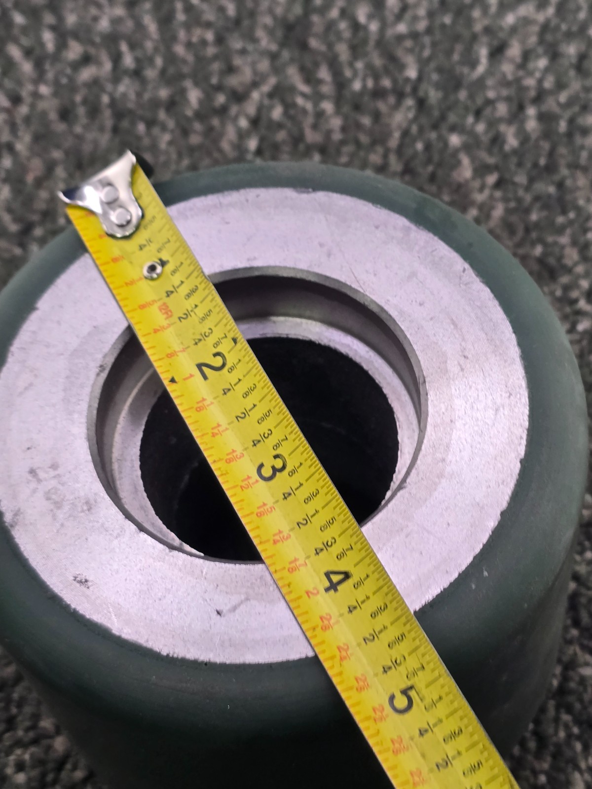 Thombert 1444A0 Dyalon A Polyurethane Green Load Wheel 3-3/4″ x 5″ x 2-1/2″