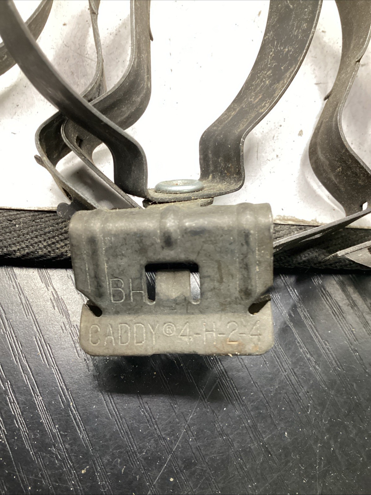 Caddy 4-H-2-4 Beam Clamp w/Caddy 32-M Conduit Fastener 2” (lot of 18)