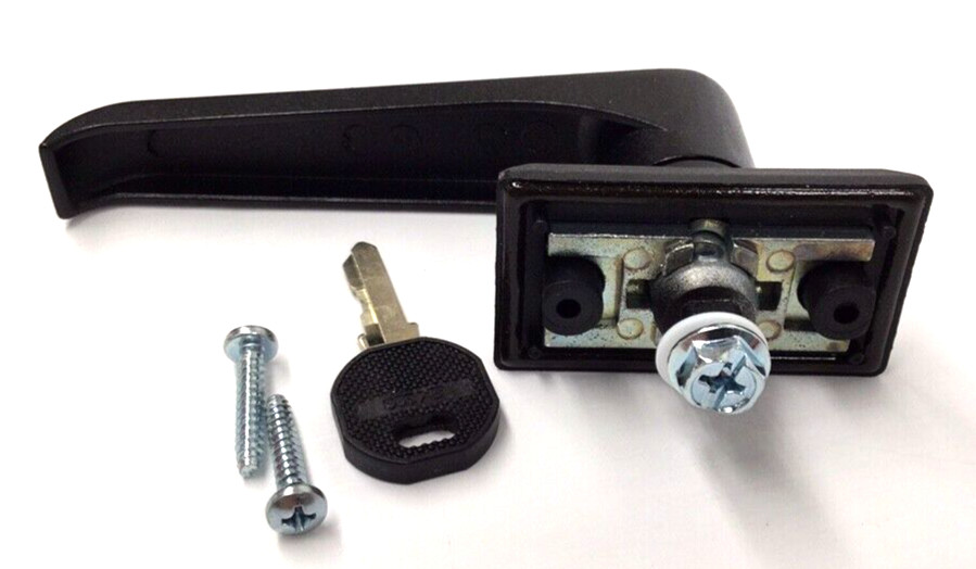 Emka Type 1123-U17-06 L-Handle With Shield And Locking Key EK333 1123U1706