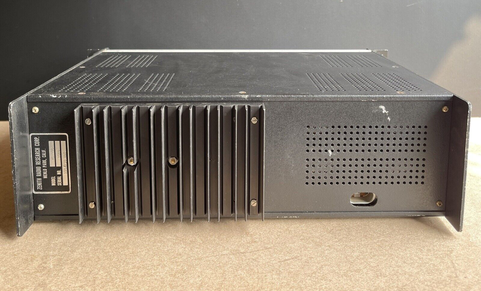 Vintage Zenith Radio Research MD 300 Acousto-Optical Driver and Modulator M40 PL