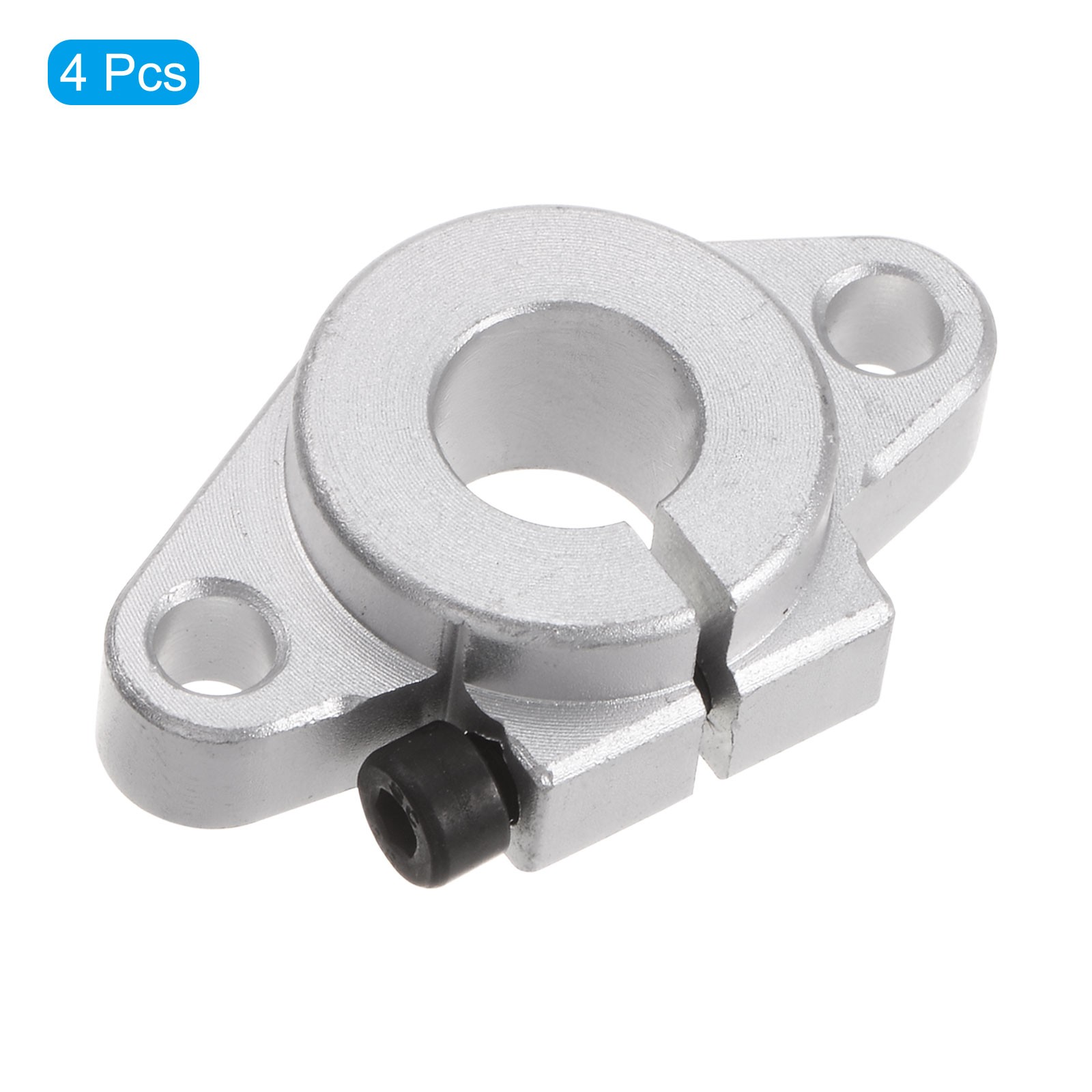 4pcs SHF12 Aluminum Linear Rod Rail Shaft Support for 12mm Linear Motion Guides