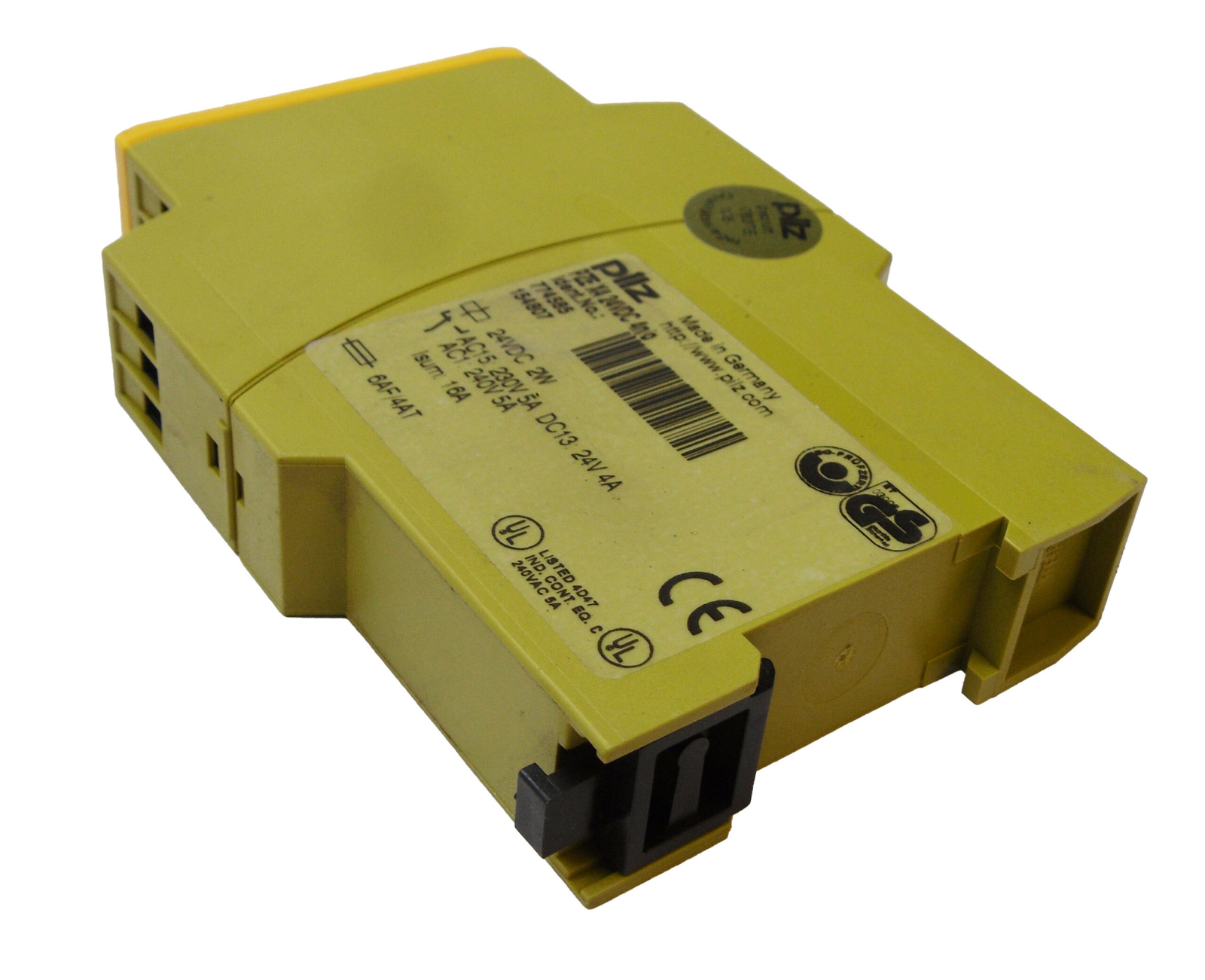 NEW PILZ PZE X4 24VDC 4N/O SAFETY RELAY 24VDC 2W 240VAC 16A 774585