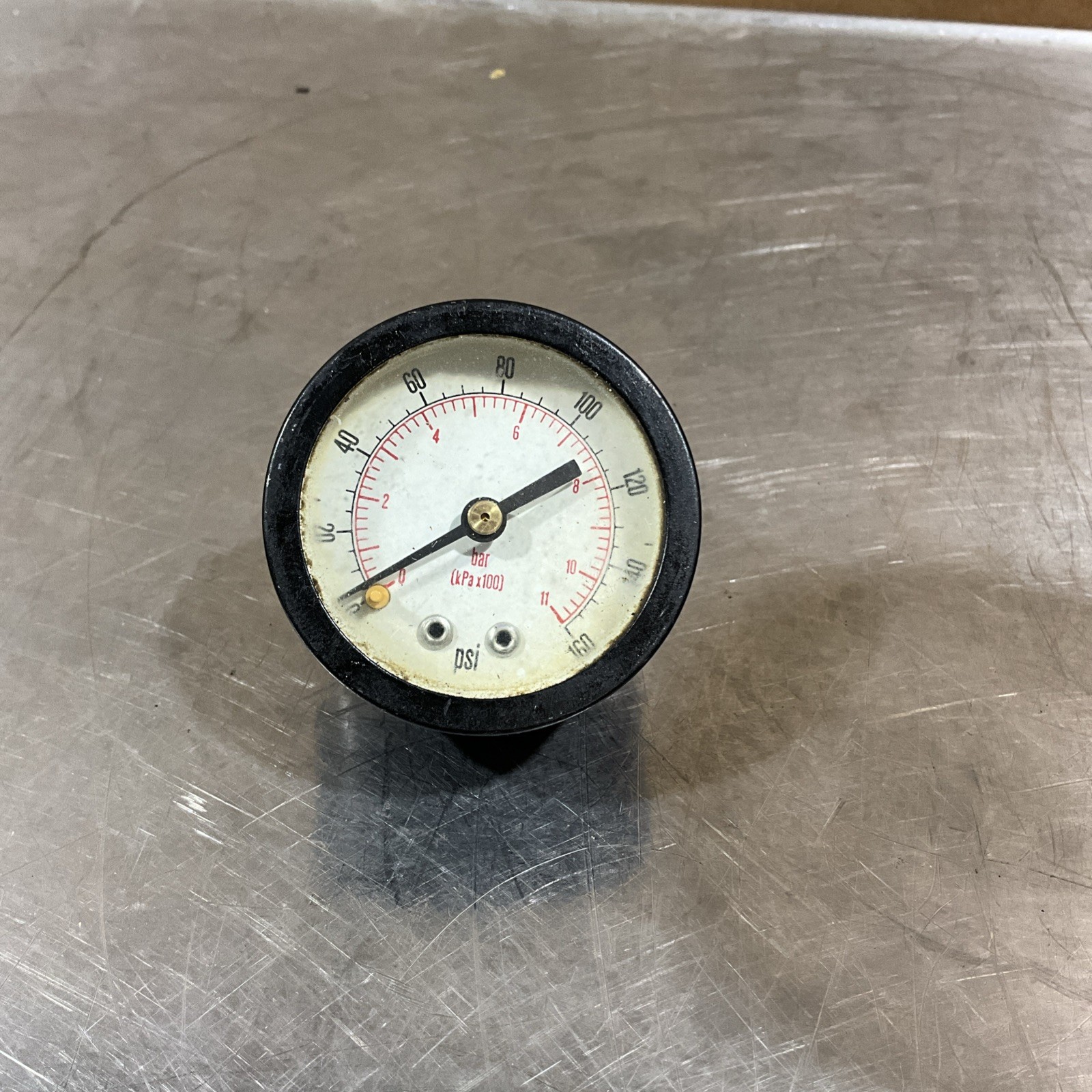 PRESSURE GAUGE 0-160 PSI