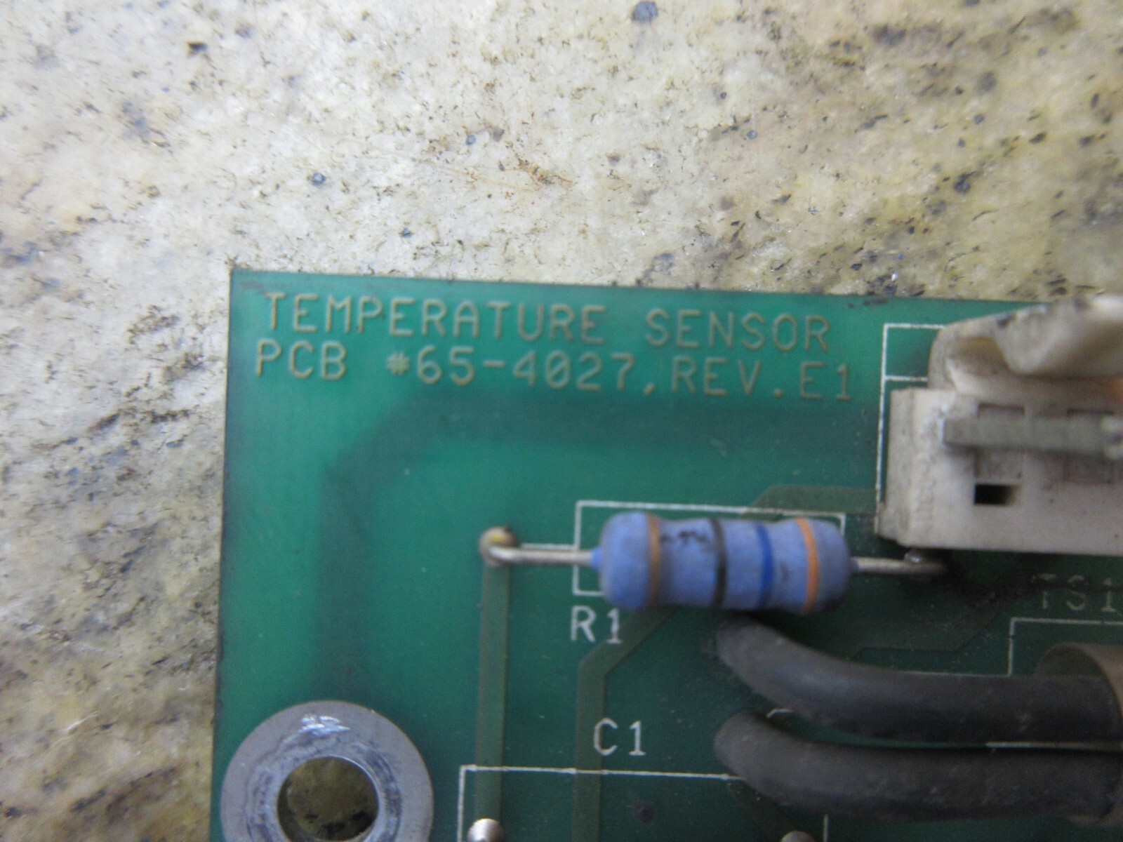 1993 HAAS VF-2 TEMPERATURE SENSOR 65-4027 REV.E1 32-4027 47-98 94V-0