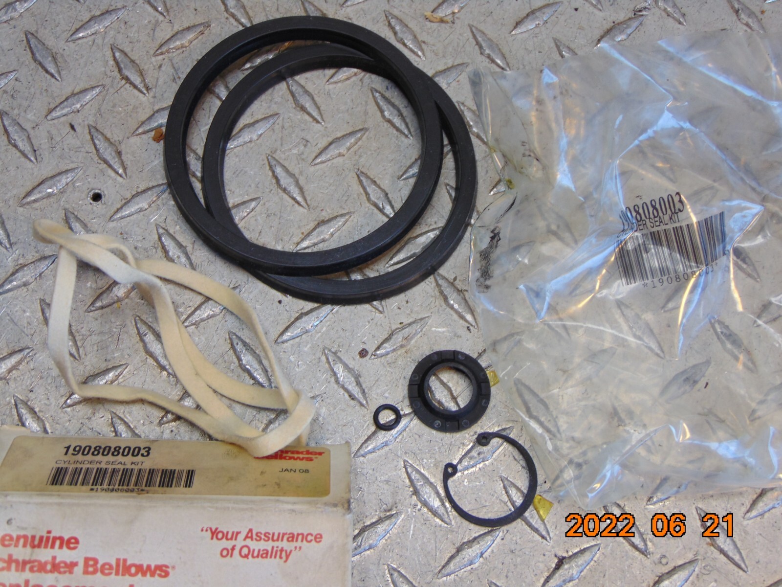 SCHRADER BELLOWS 190808003 CYLINDER SEAL KIT – FREE SHIPPING