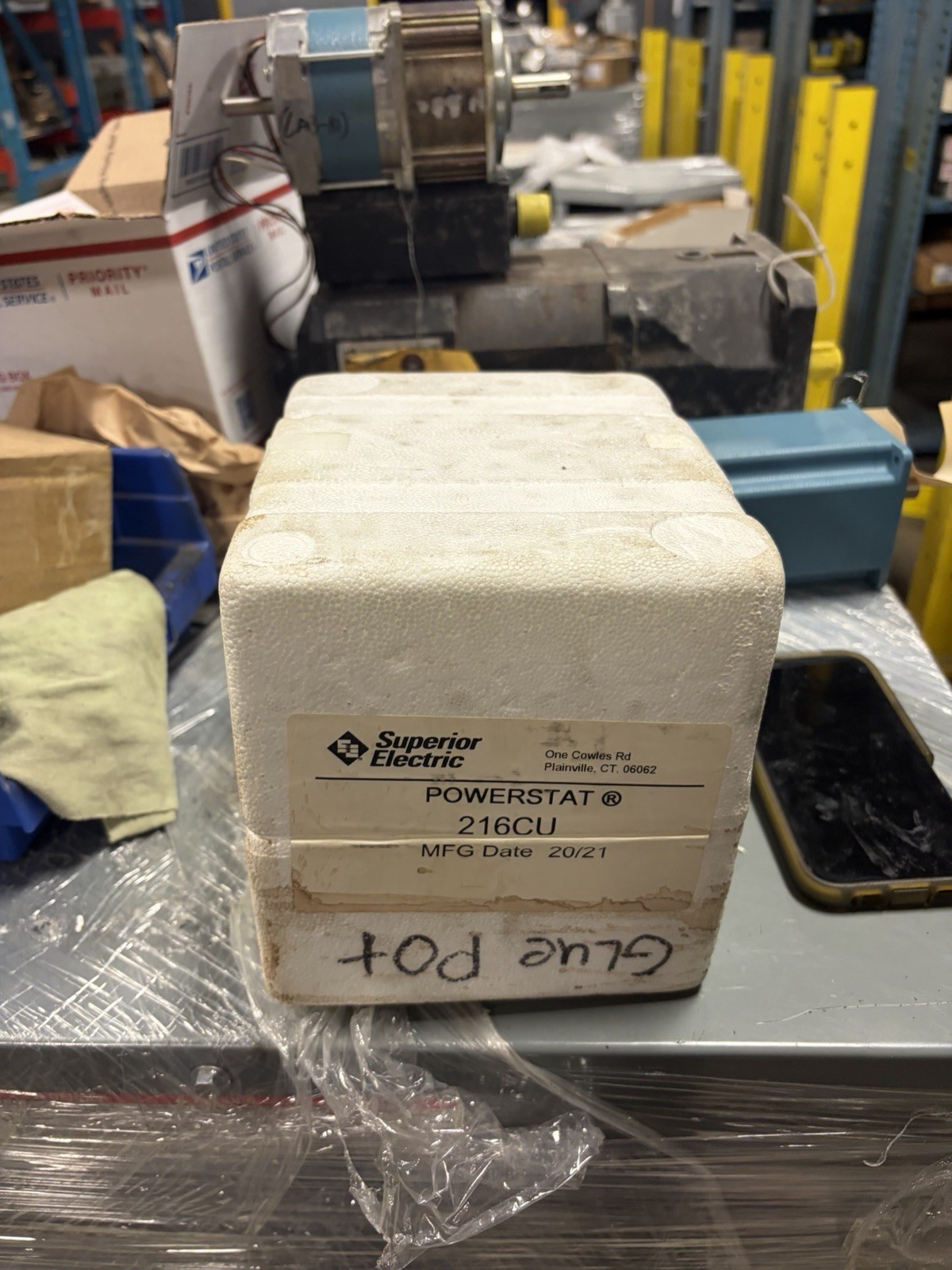New SUPERIOR ELECTRIC Variable Transformer Powerstat 216CU
