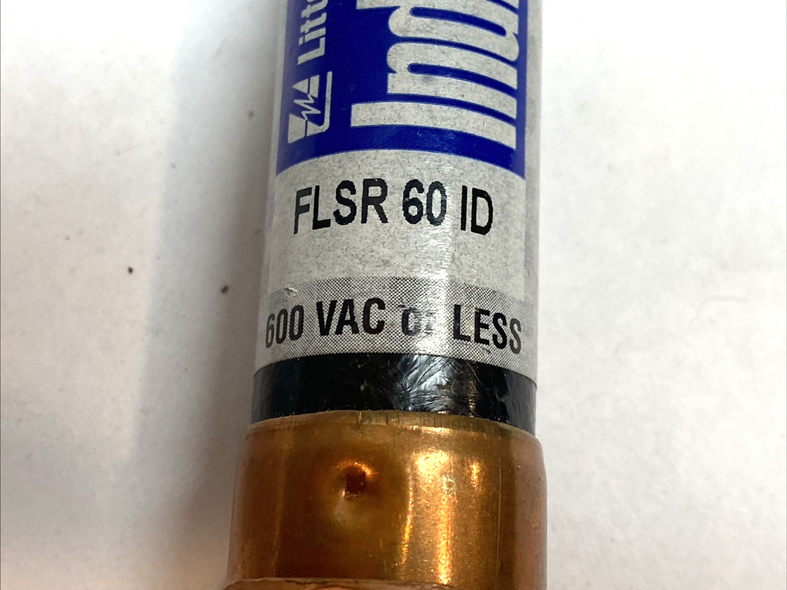 Littelfuse FLSR-60-ID Time Delay Fuse Class RK5 60A 600VAC 300VDC LOT OF 3