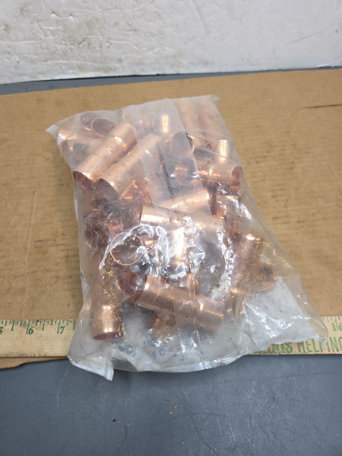 Qty: 25 Mueller Streamline WB04031 Copper Tee 3/4″ X 3/4″ X 3/4″ W 04031 CxCxC
