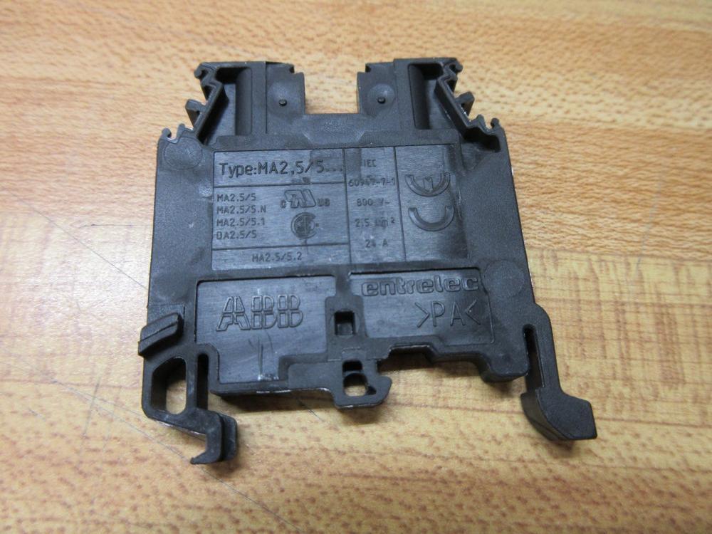 Asea Brown Boveri MA2.5/5 ABB Terminal Block MA255 (Pack of 5)