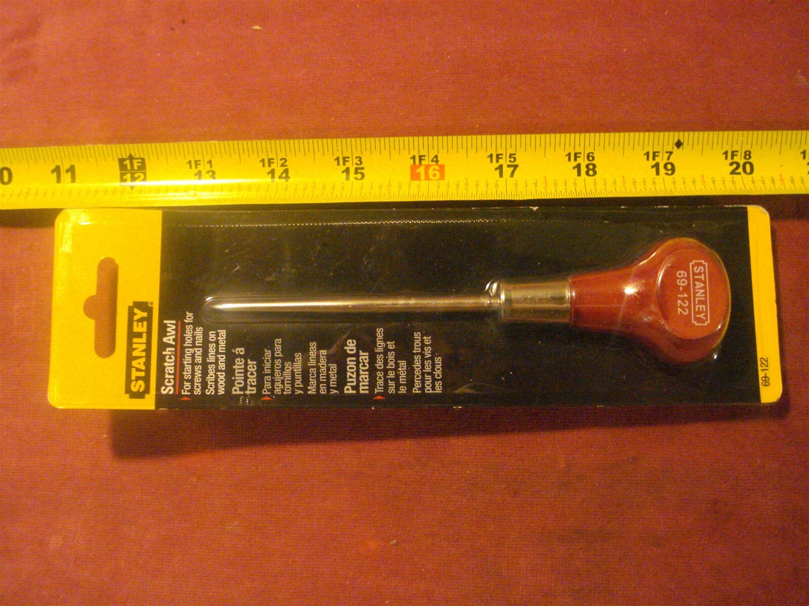 (1852.) Scratch Awl – Stanley 69-122