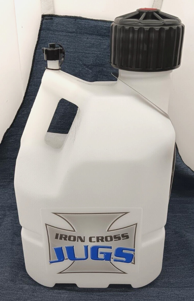 IRONCROSS 3 GALLON WHITE MULTIPURPOSE JUG DURABLE HIGH DENSITY POLYETHYLENE