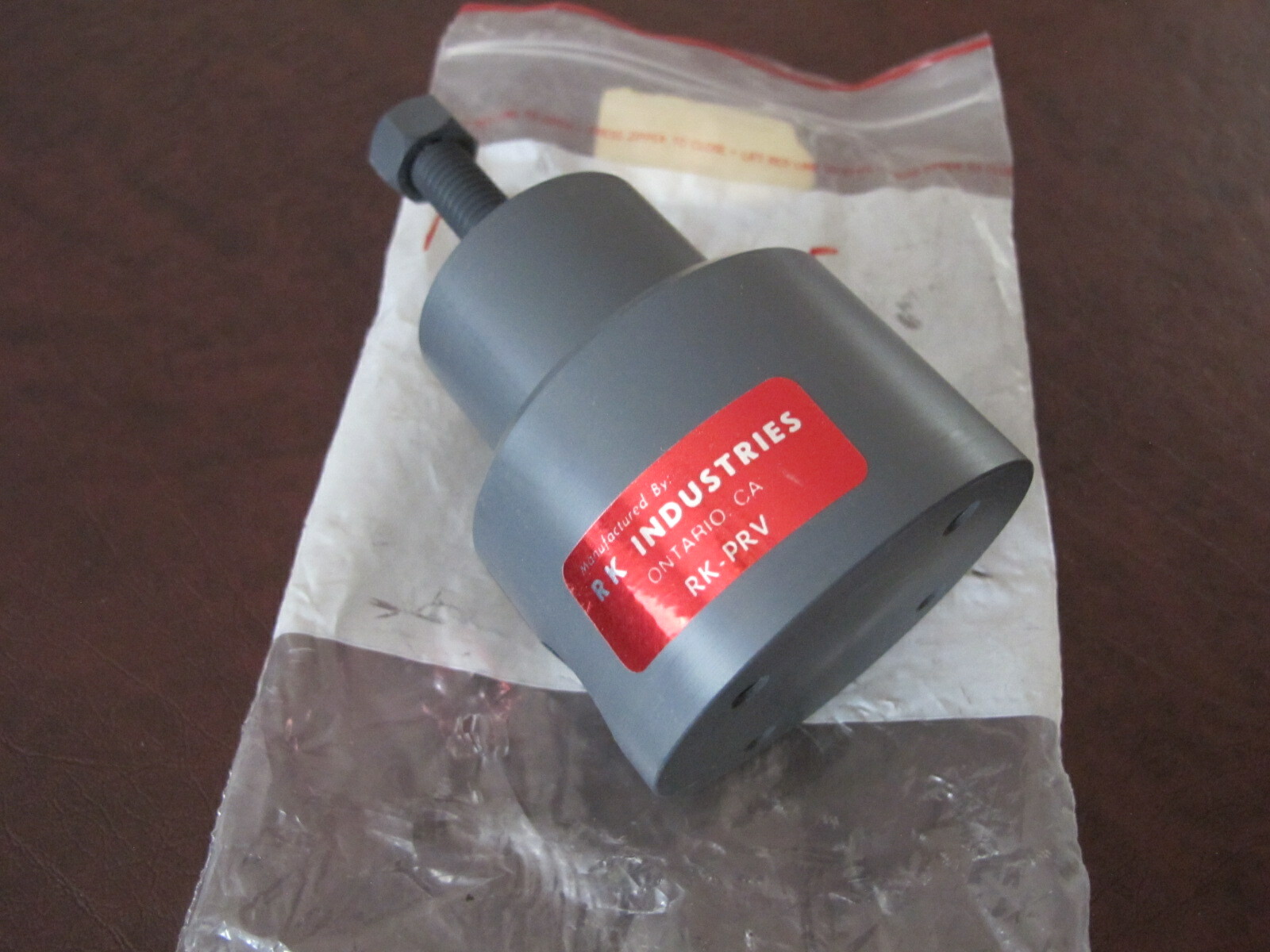 1/2″ NPT RK Industries PRV-501E Pressure Relief Valve PVC NEW