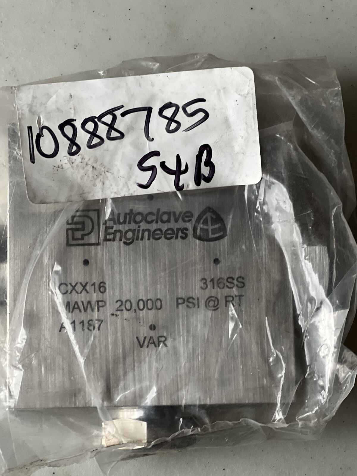Autoclave Engineers CXX16 20k 316 SS 4-Way Cross
