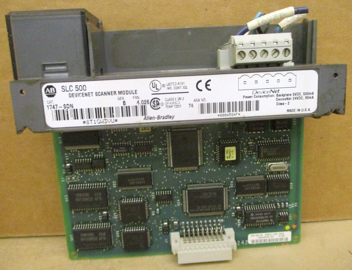 Allen-Bradley SLC 500 1746-P3 Ser A 1747-DCM 1747-SDN 1746-A13 48679GN