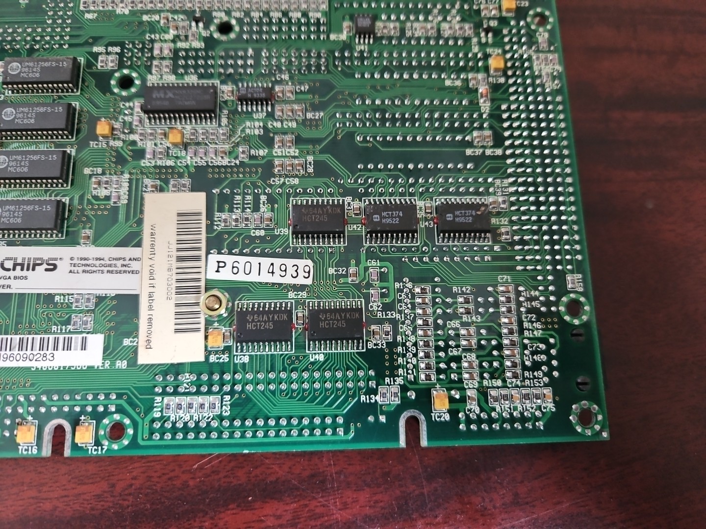 ADVANCED MICRO DEVICES CIRCUIT, ID000057, P6014989, JJ96090283, S63008175100023