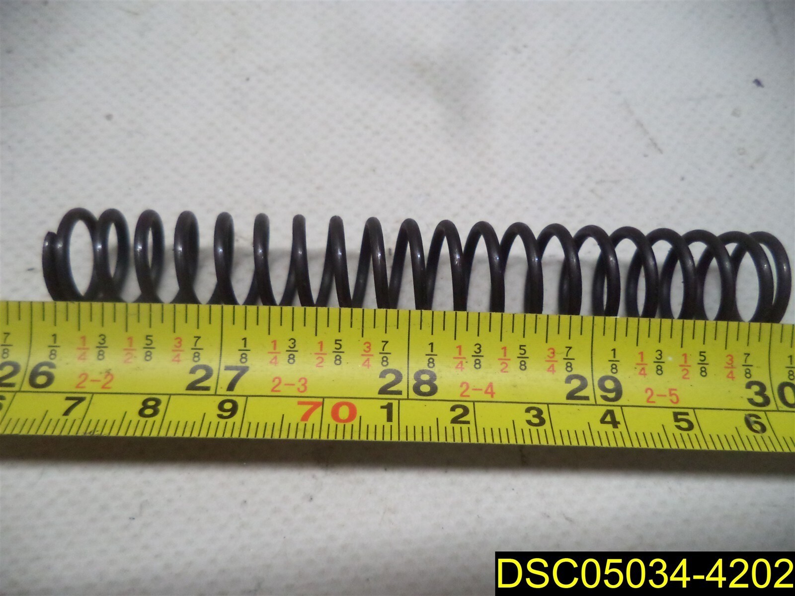 Qty = 1,000: Black Metal Springs 3″ Length, 5/8″ O.D., 15/32″ I.D.