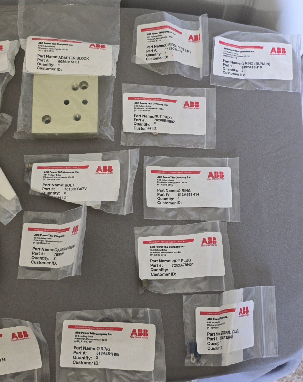 ABB 5861B81G01 Adapter Kit Brand New/Open Box Free Ship