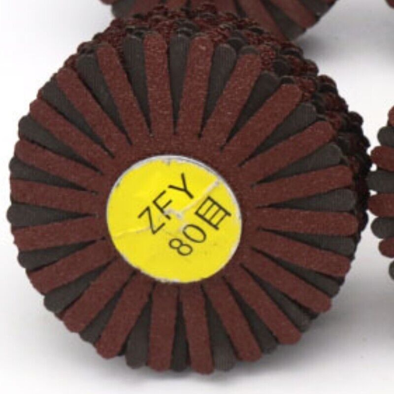 Abrasive Sanding Flap Wheel Mop Discs Sandpaper 80# Rotory Tools 1 Pcs